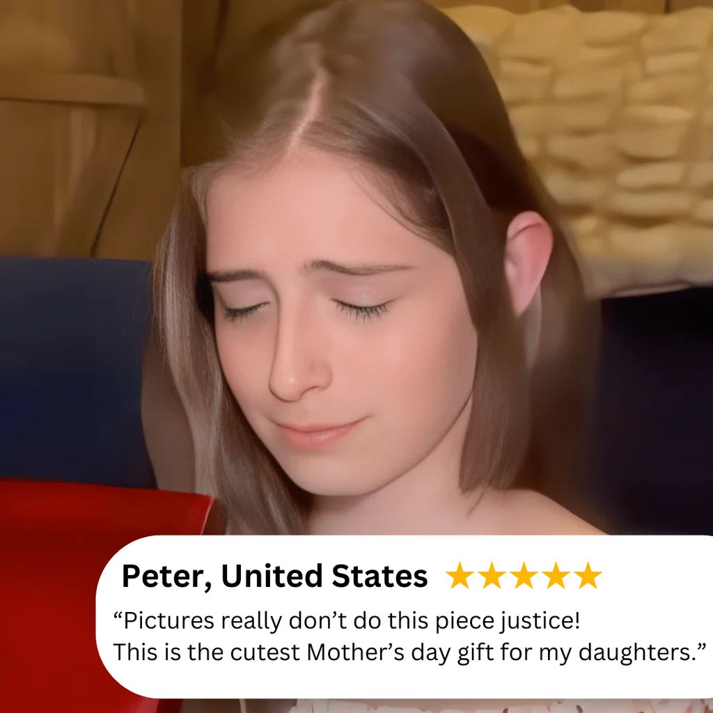 You will always be my little girl - Necklace for Daughter from Dad