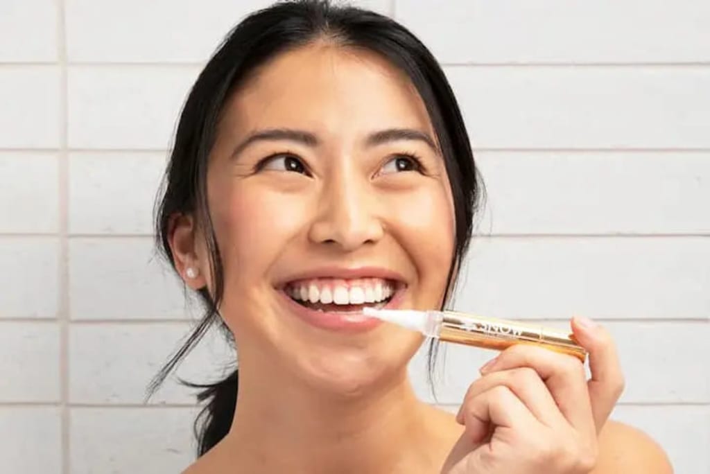 Extra-Strength Whitening Gold Serum Pen Dual-Peroxide Formula